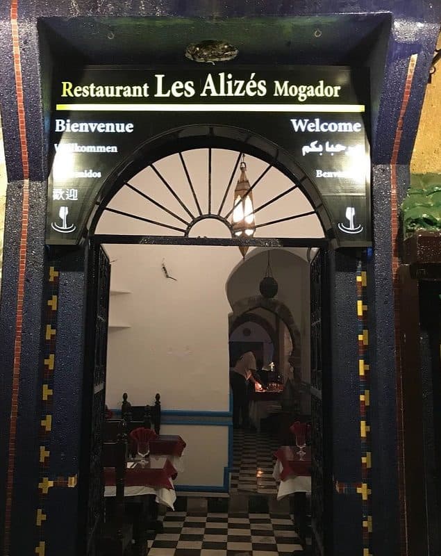 مطعم Les Alizés Mogador